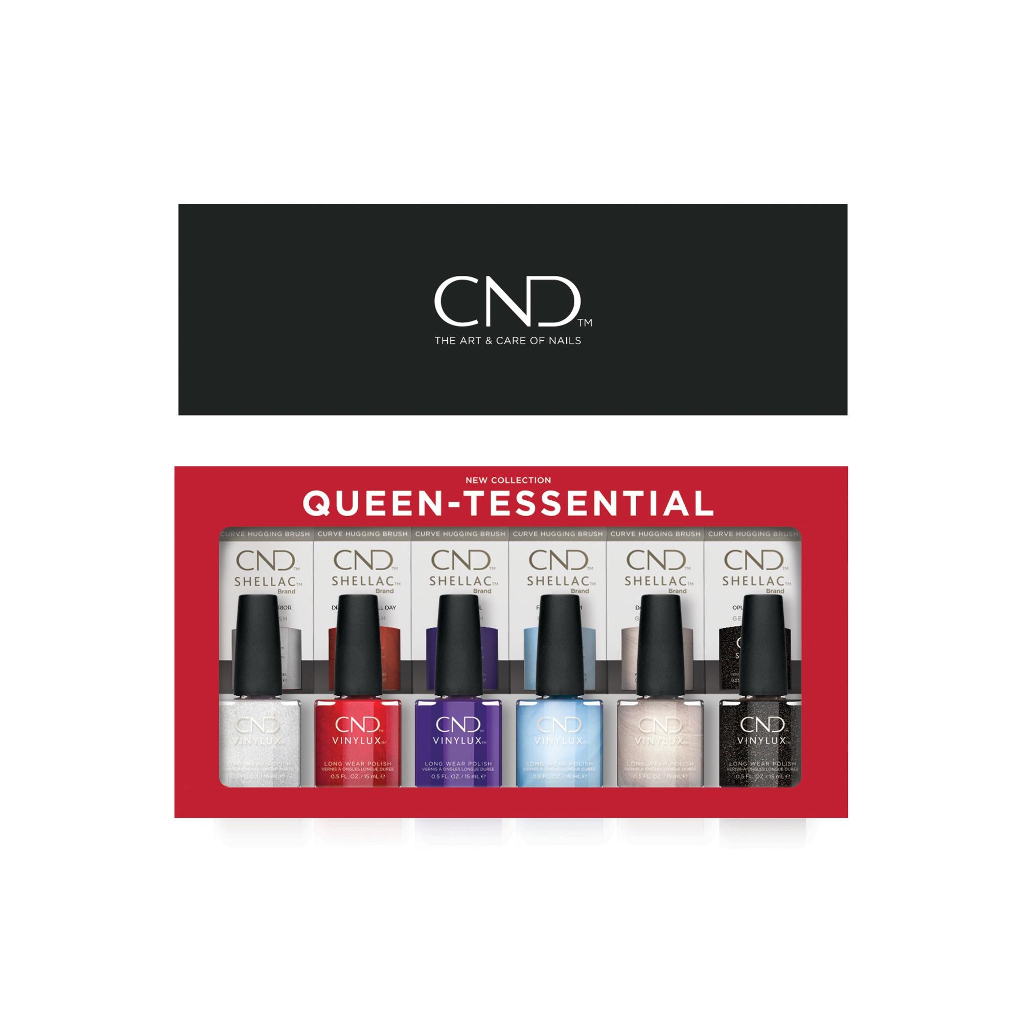 CND Shellac & Vinylux 12-Piece Nail Polish Set - Long-Lasting Gel & Lacquer Kit for Professional Salon & At-Home Manicures