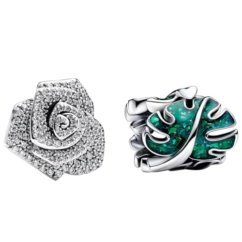 Leaves and roses Set