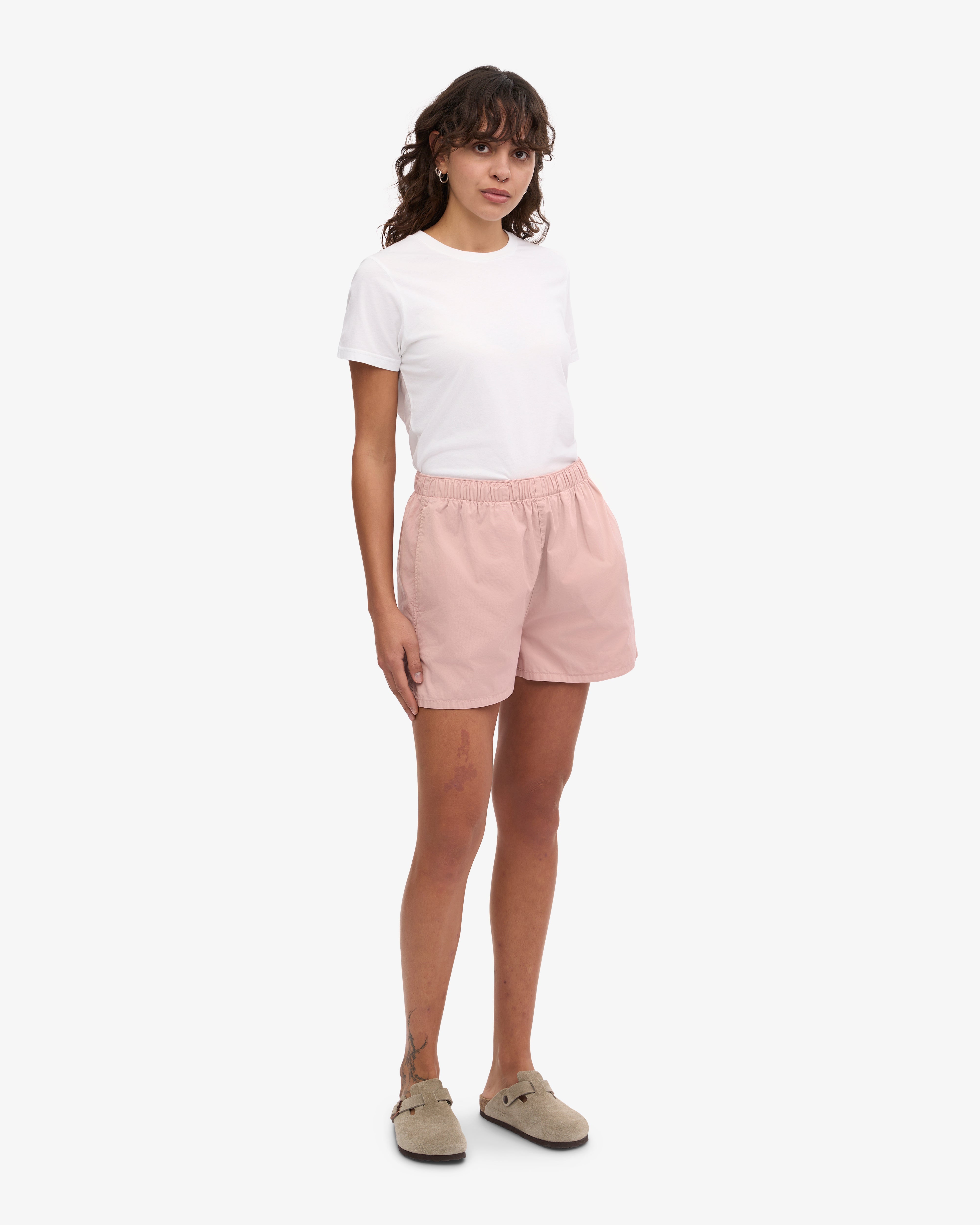 Organic Cotton Women's Twill Shorts - Comfortable & Eco-Friendly Casual Wear for Summer, Outdoor Activities & Travel | Kelly Green