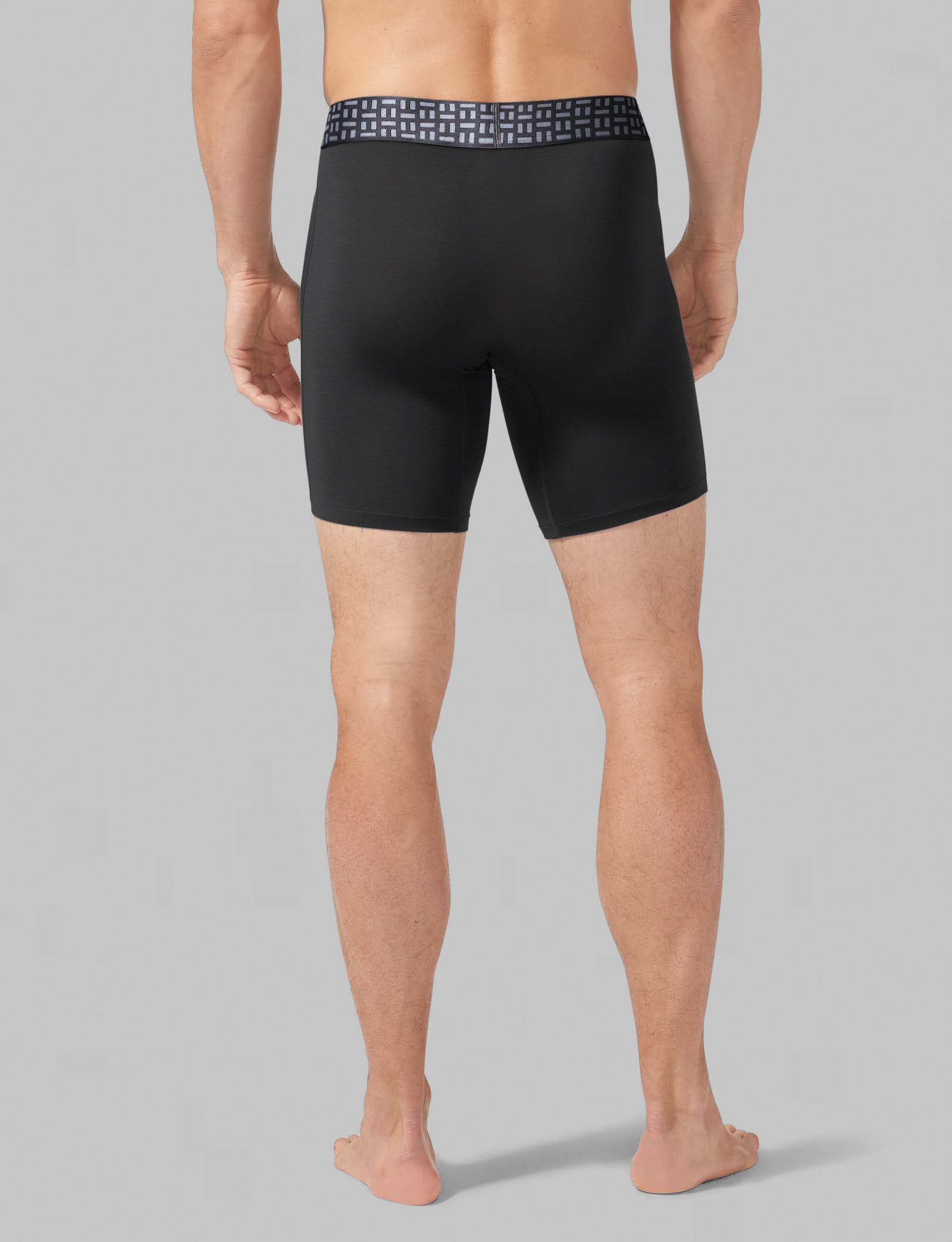 Apollo Boxer Briefs for Men - 3 Pack (8-Inch Inseam) - Soft, Breathable & Comfortable Underwear for Everyday Wear, Workout & Lounge