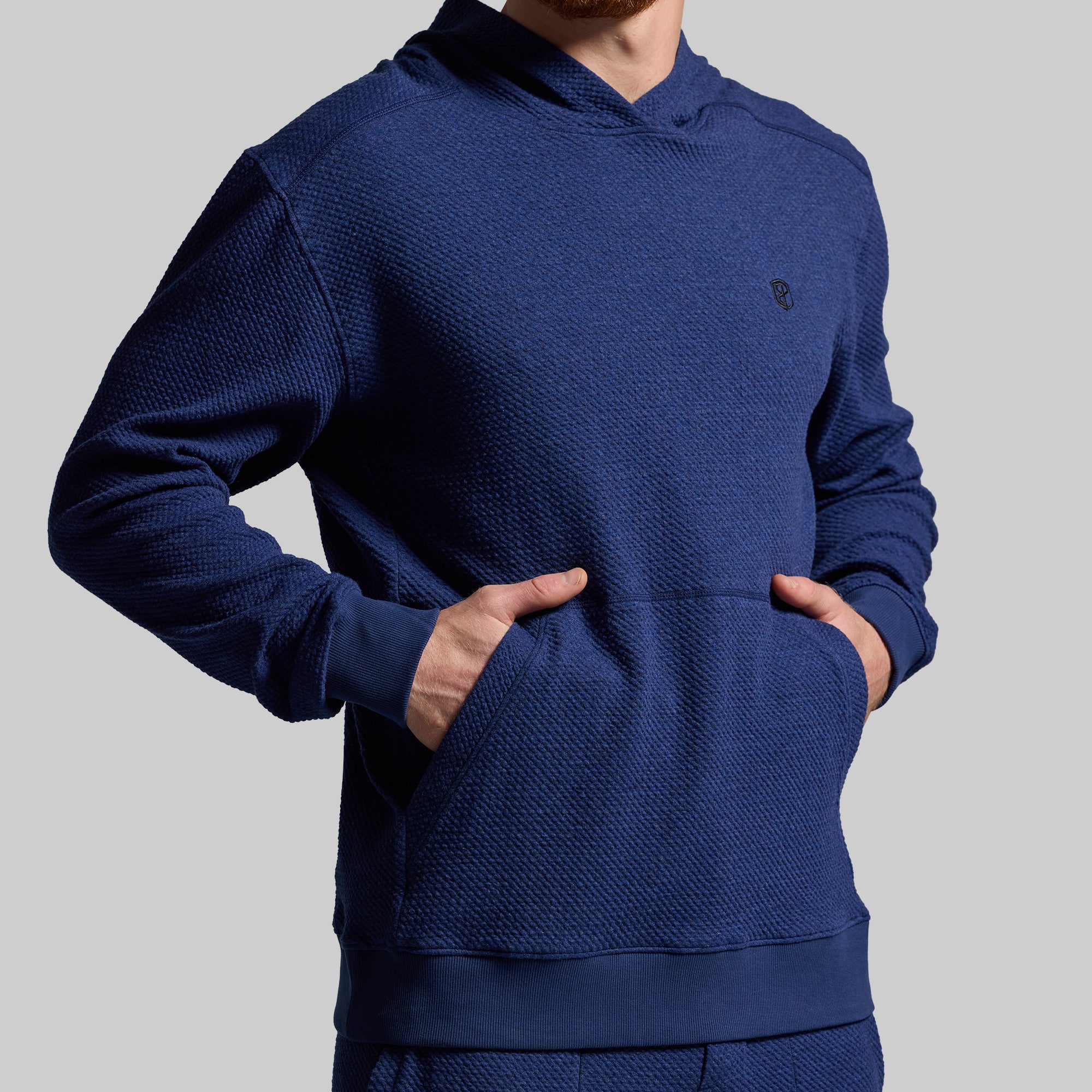 Men's Cloud Hoodie - Heather Midnight Blue | Lightweight & Comfortable Pullover for Casual Wear, Gym & Outdoor Activities
