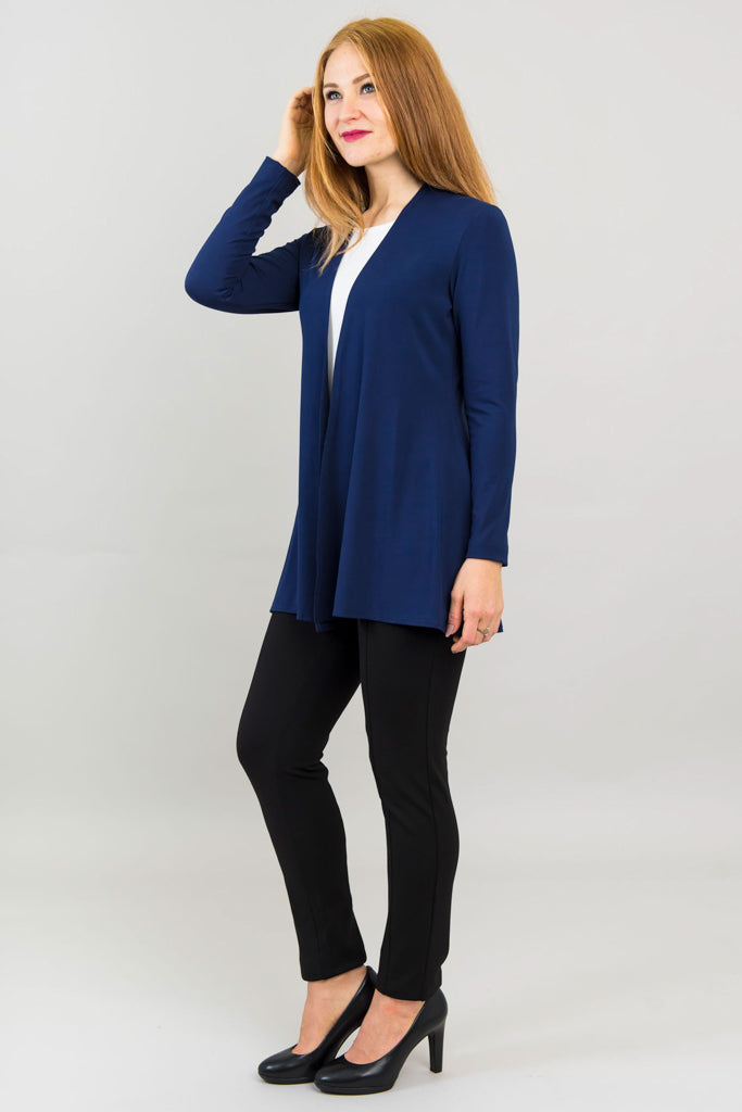 Chopra Jacket - Eco-Friendly Indigo Bamboo Jacket for Men & Women | Perfect for Outdoor Adventures & Casual Wear