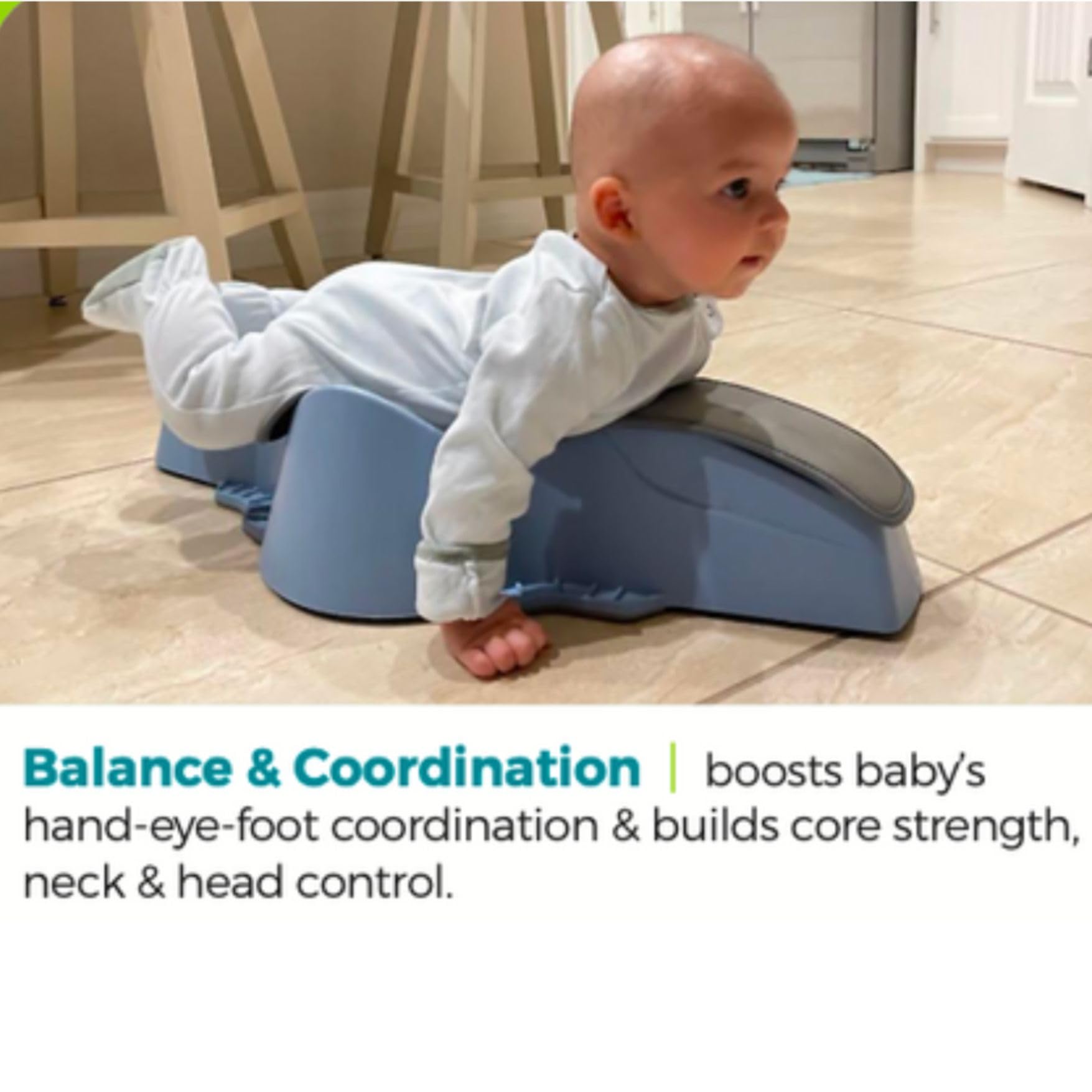 Crawligator - Fun & Innovative Rolling Baby Toy for Tummy Time | Strength Building Infant Toy for 6-12 Month Olds | Unisex Pink Crawling Toy | Perfect for Early Development & Playtime Activities
