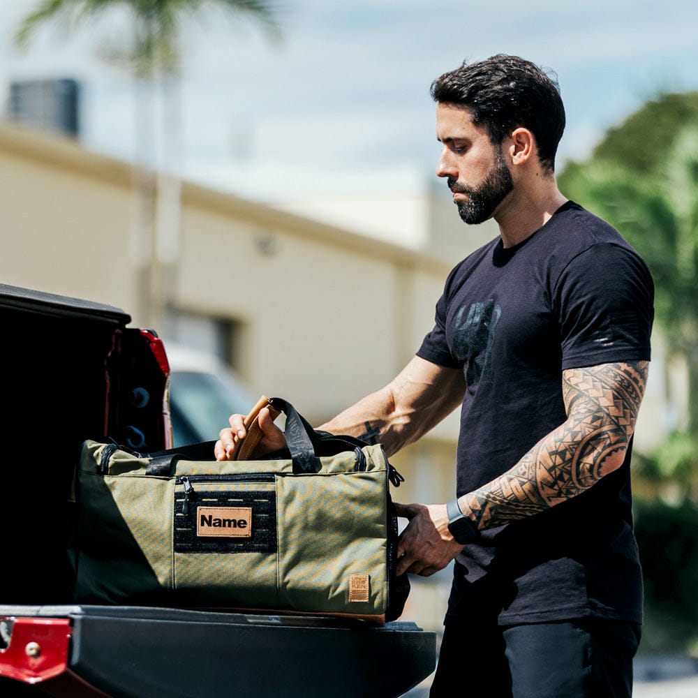 30L Durable Duffel Bag for Travel, Gym & Sports - Water-Resistant Carry-On Luggage for Men & Women