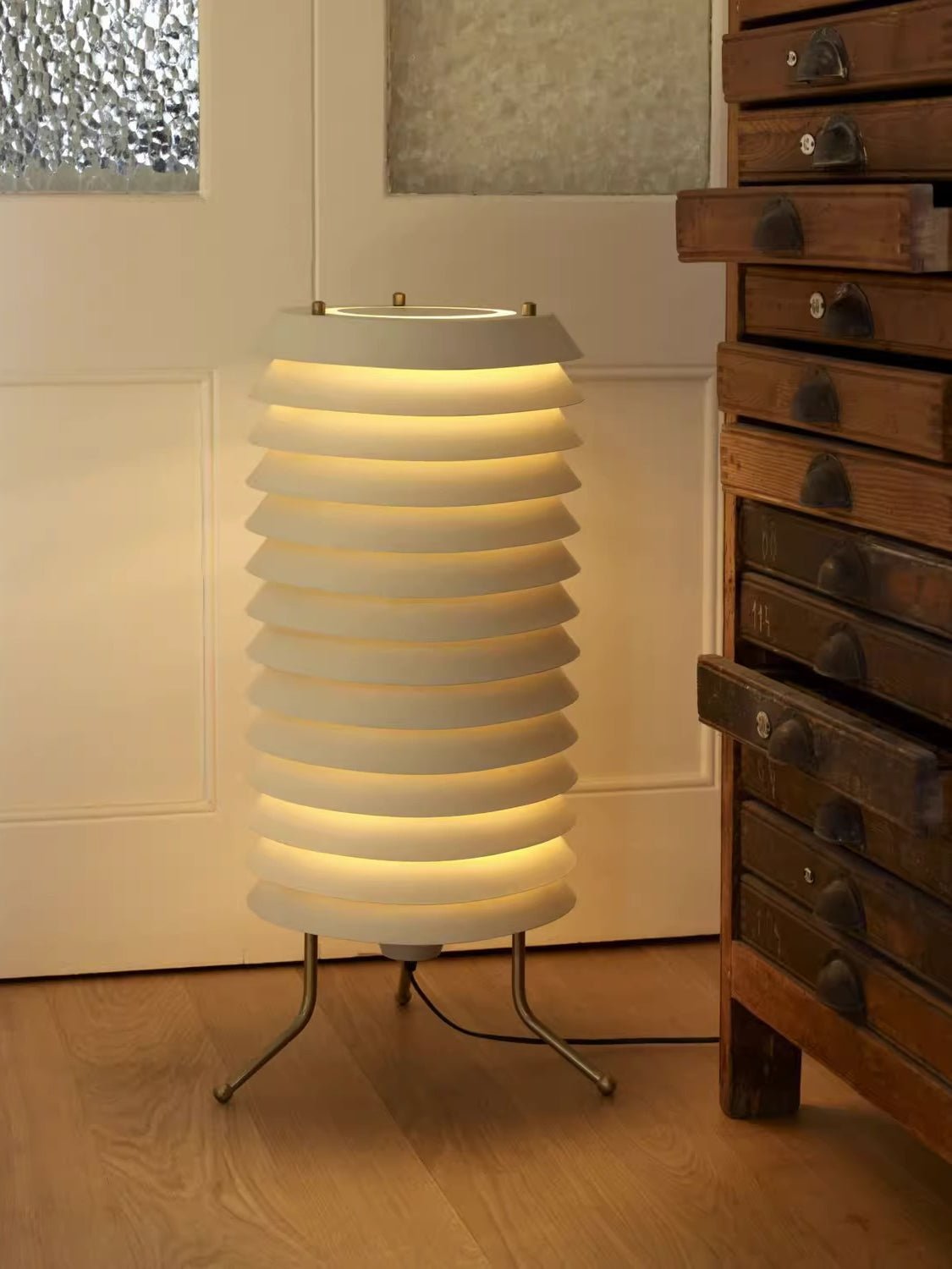 Baltic Tower Table Lamp - Modern LED Desk Light for Home Office, Bedroom & Living Room - Perfect for Reading, Working & Relaxing
