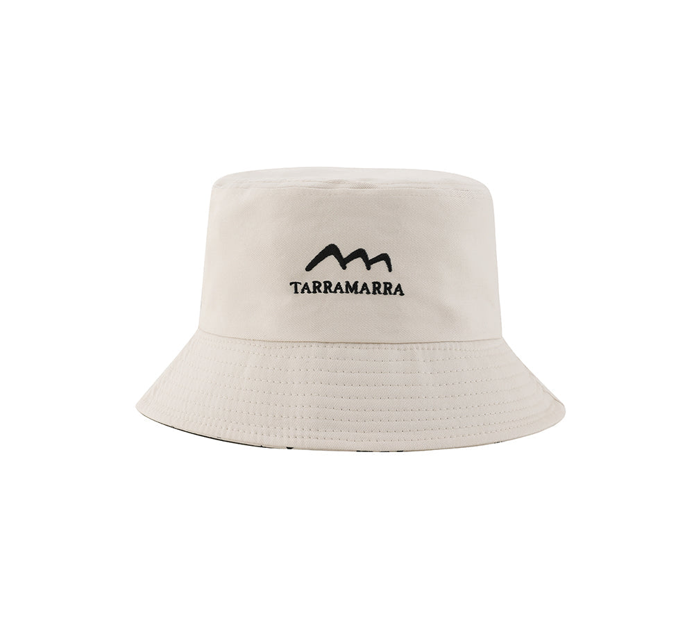 TARRAMARRA® 100% Cotton Reversible Bucket Hat for Men & Women - Sun Protection Summer Beach Hat for Outdoor, Travel, and Fishing