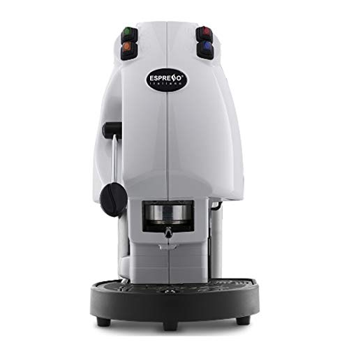 Frog Revolution ESE 44mm Italian Espresso Coffee Machine - Single Serve Pod Brewer in White | Perfect for Home & Office Coffee Stations