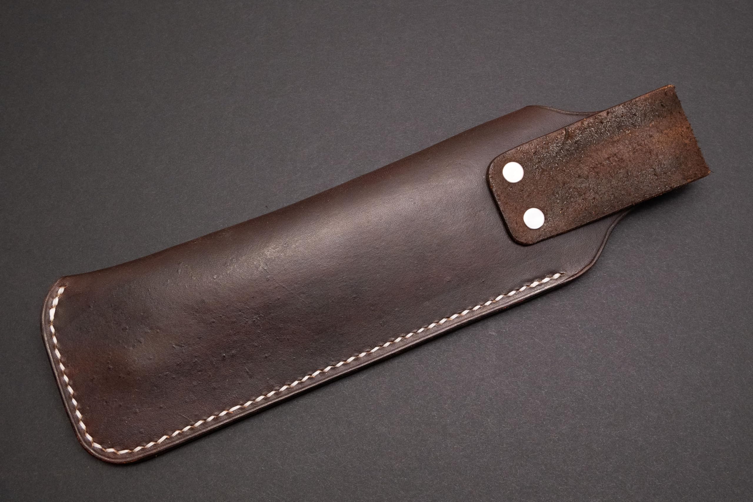 Premium Custom Leather Sheath for Bahco Laplander & Silky Saws - Durable Outdoor Knife & Tool Protection for Camping, Hiking, and Bushcraft