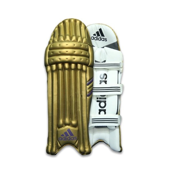 Adidas XT 1.0 Cricket Batting Pads - Gold Color Protective Leg Guards for Cricket Players | Perfect for Practice & Match Play