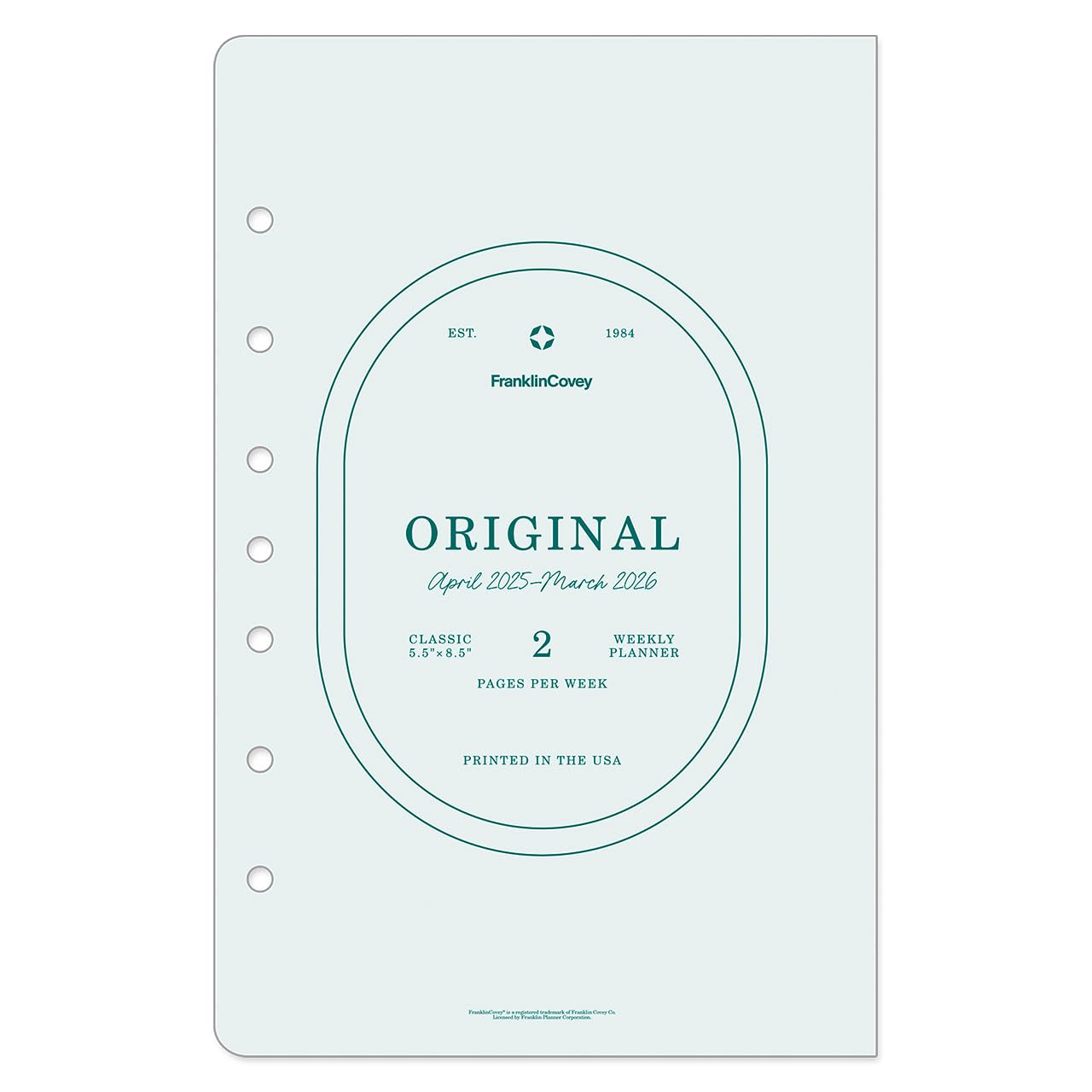 FranklinCovey Weekly Planner 2025-2026 - Classic Ring-Bound Organizer with Monthly & Daily Pages | Perfect for Professionals, Students & Productivity Enthusiasts | Office, School & Home Use