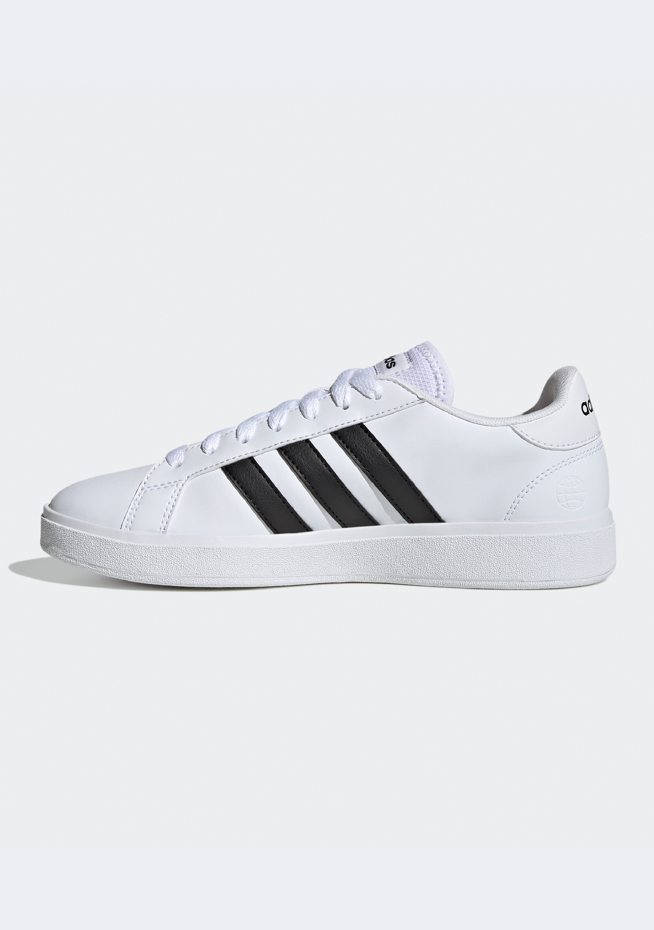 Adidas Women's Grand Court Base Sneakers - Comfortable White Tennis Shoes for Women | Perfect for Casual Wear, Gym & Everyday Fashion