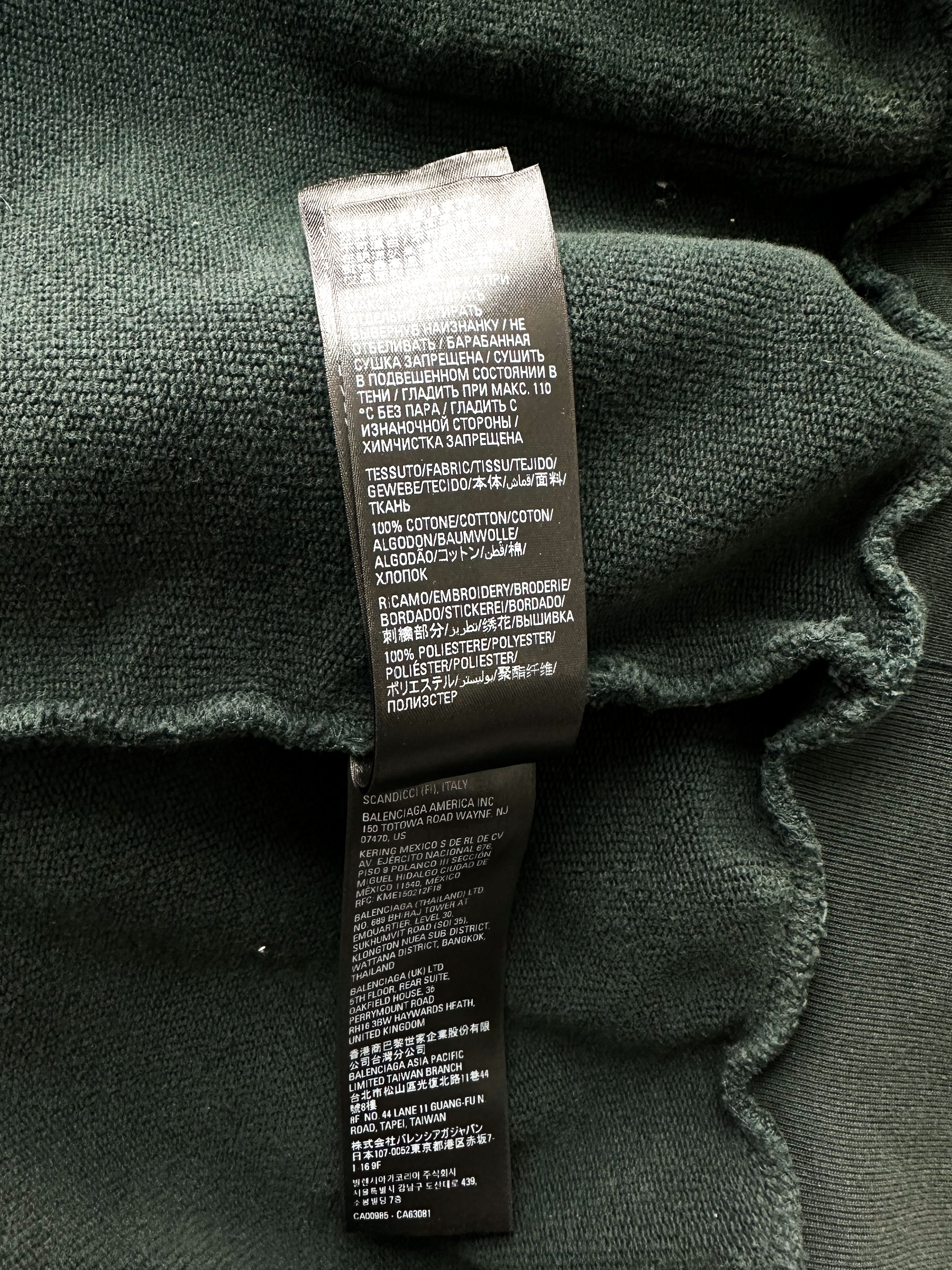 Balenciaga x Adidas Green Oversized Unisex Logo Hoodie - Streetwear Fashion for Men & Women | Perfect for Casual Wear, Gym, and Urban Outfits