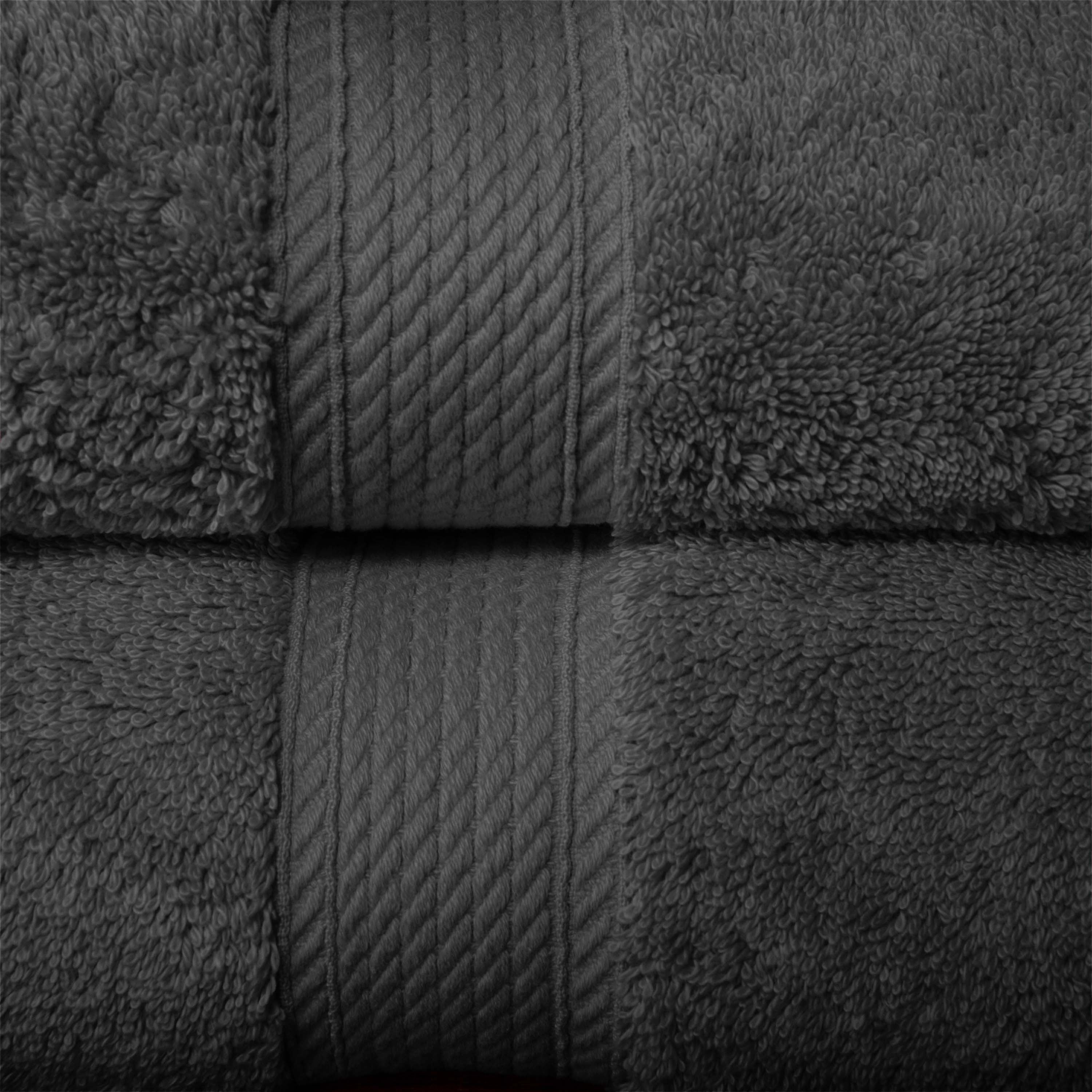 Premium 6-Piece Egyptian Cotton Towel Set - Ultra Soft, Heavyweight & Luxurious Bath Towels for Spa, Hotel & Home Use