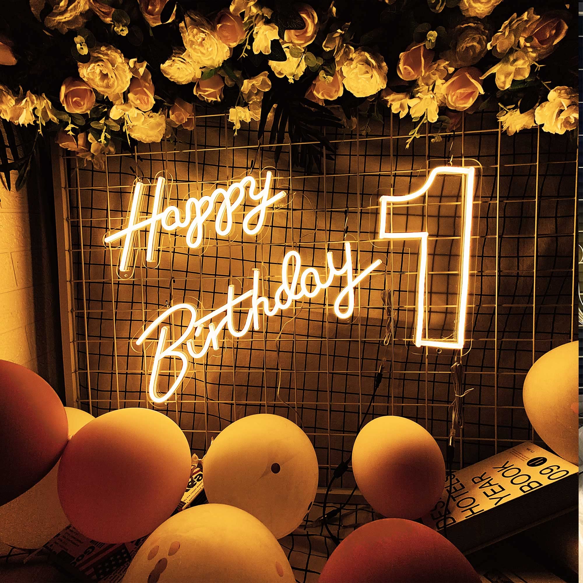 Custom LED Neon Signs - Personalized Wedding, Birthday Party & Game Room Decor - Wall Art for Home Bar, Salon & Business (12