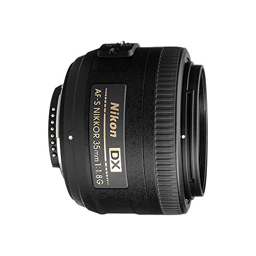 Nikon AF-S DX NIKKOR 35mm f/1.8G Prime Lens for Portrait, Low Light & Street Photography - Compatible with Nikon DSLR Cameras