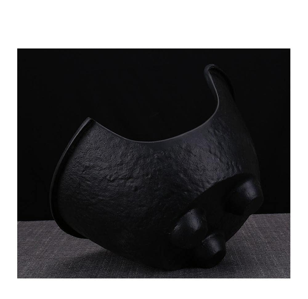 Vintage Cast Iron Charcoal Stove - Outdoor Tea Brewing & Cooking Furnace with Iron Pot Set - Perfect for Camping, BBQ, and Traditional Kung Fu Tea Ceremonies