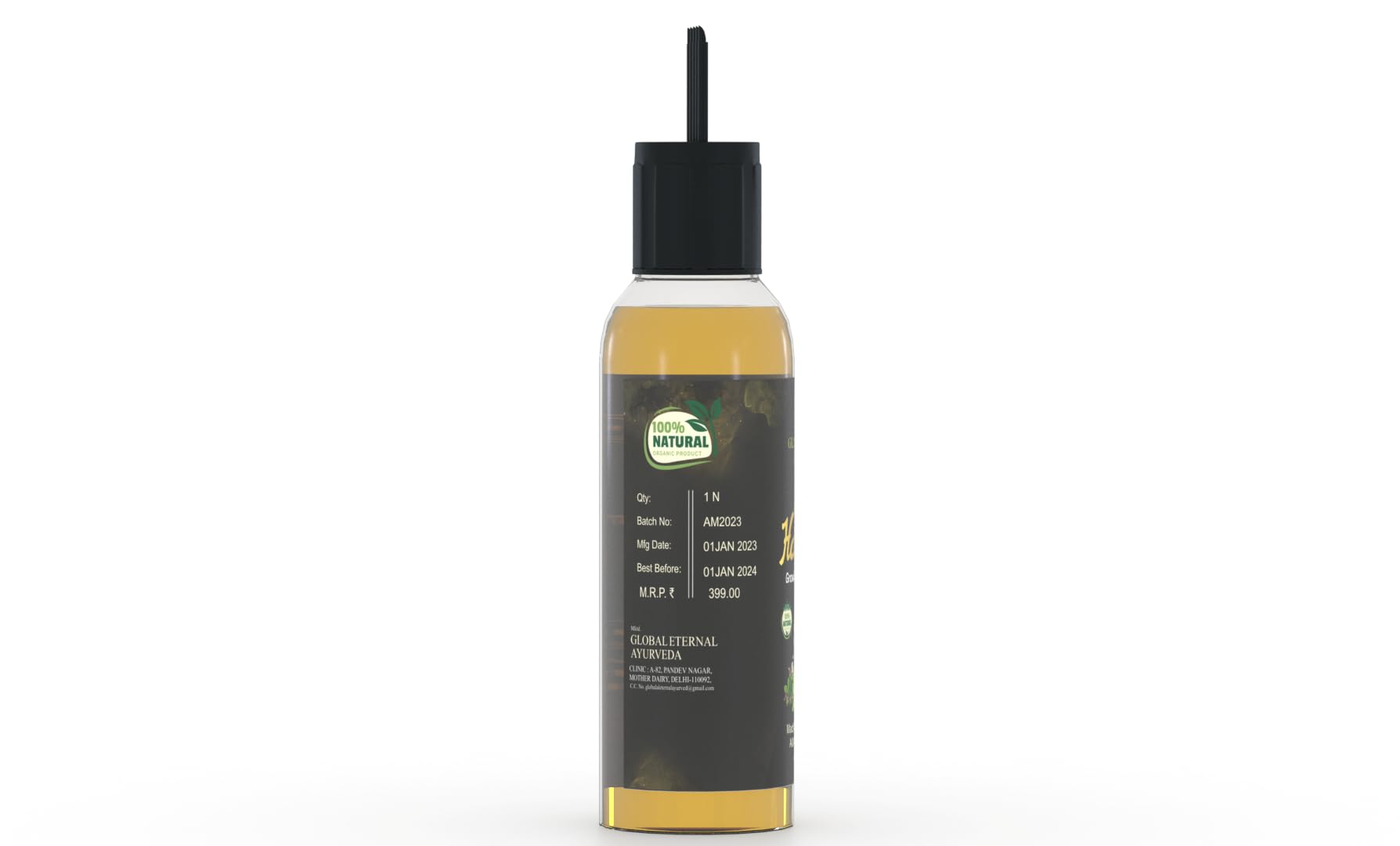Organic Hair Growth Oil for Thicker, Healthier Hair - Anti-Dandruff Treatment for Scalp Care - Perfect for Daily Use, Styling & Hair Repair