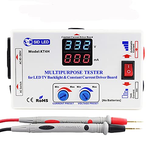 Riiai LED TV Backlight Tester - Professional Constant Current Driver Board for LED Light Repair | Diagnostic Tool for LED TV, LCD Screen & Backlight Circuit Testing