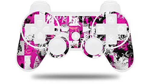 PS3 Controller Skin - Pink Graffiti Decal for Sony PS3 (Gaming Accessory)