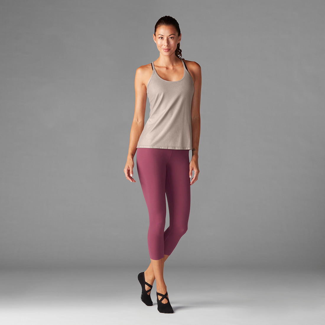 Tavi Noir Ribbed Tank Top for Women - Stretchable Slim Fit Sleeveless Shirt - Perfect for Layering, Casual Wear & Summer Outfits