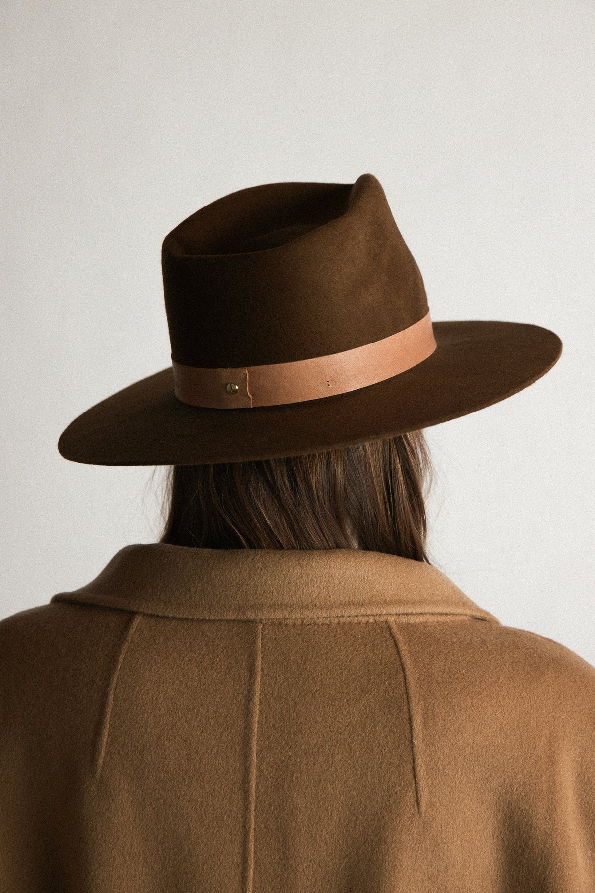 Janessa Leoné Stewart Hat in Whiskey - Wide Brim Sun Hat for Women, Summer Beach Hat with UPF Protection, Boho Fashion Accessory for Outdoor, Travel, and Vacation