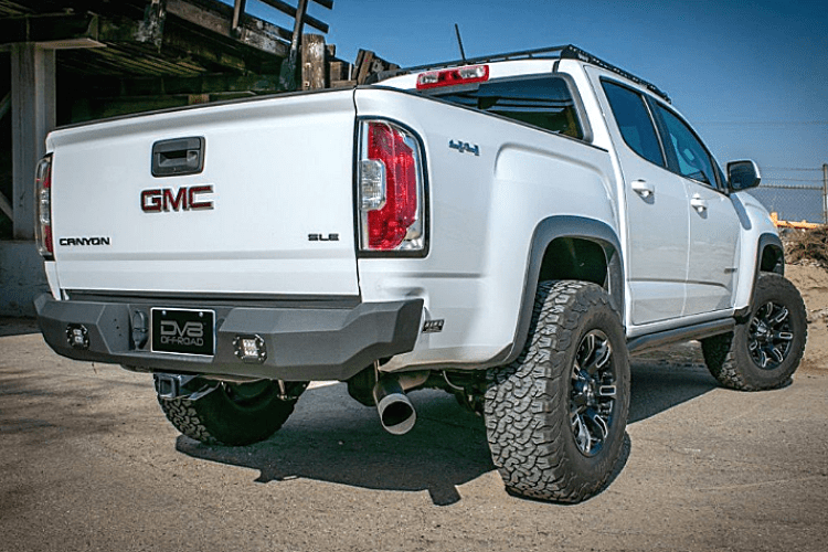 DV8 Offroad Rear Bumper for 2015-2022 GMC Canyon - Heavy Duty RBGC 01 Replacement Bumper | Perfect for Off-Roading, Truck Upgrades & Adventure Enthusiasts