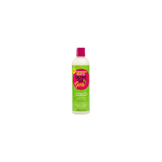 ORS Olive Oil Girls Hair Conditioner - Deep Moisturizing & Detangling for Kids - Perfect for Dry, Damaged & Curly Hair - Daily Use & After Swim Care