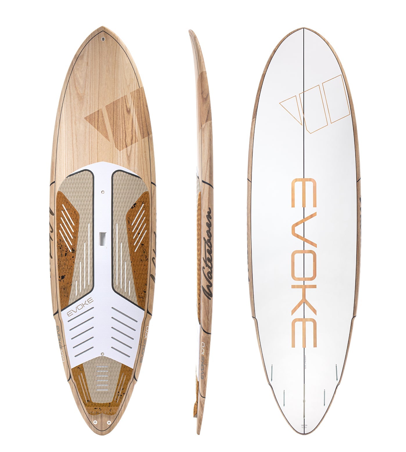 Evoke Eco Tech Stand Up Paddle Board (SUP) - Lightweight & Durable Timber Design for Lakes, Rivers & Ocean Paddling
