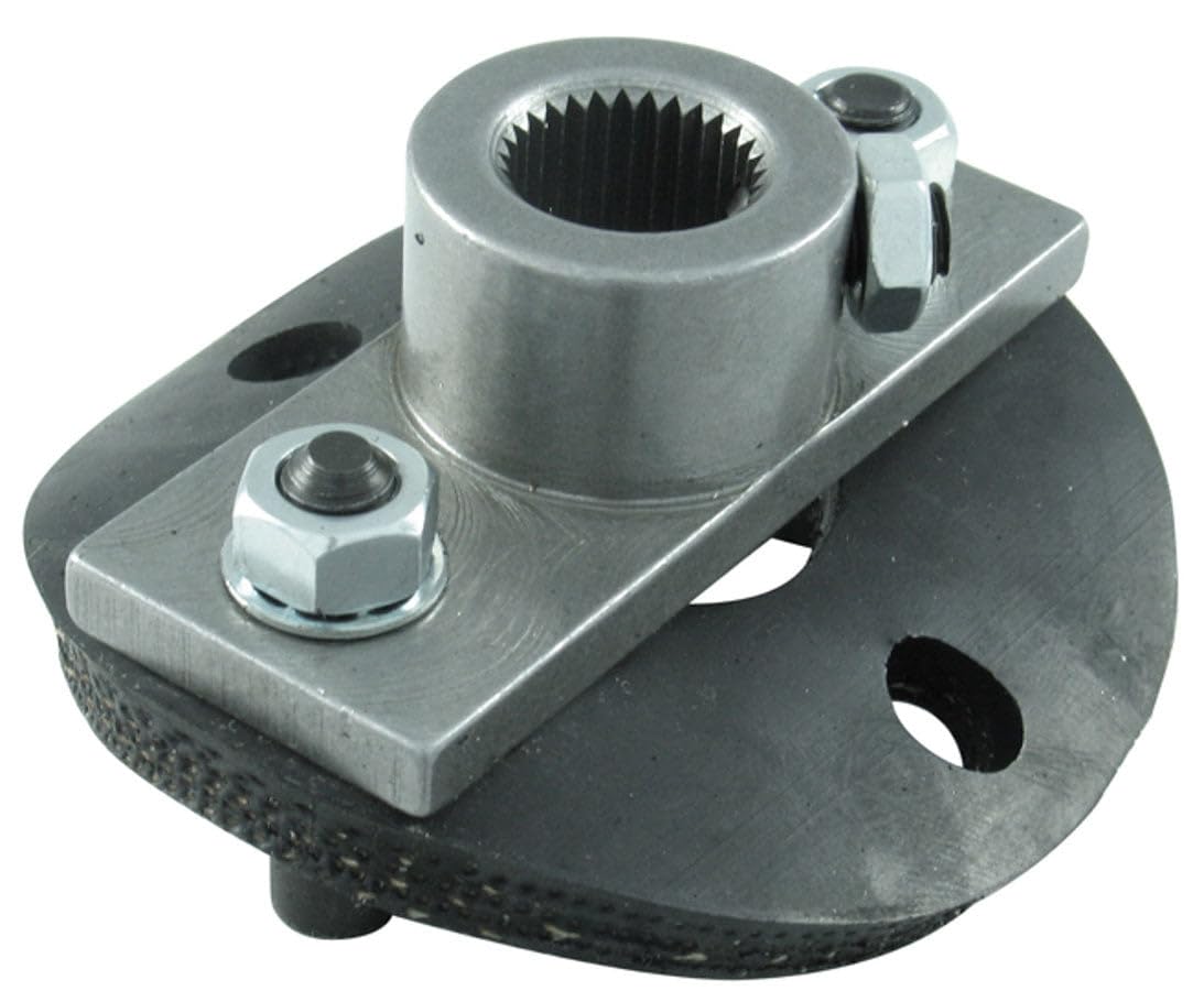 Borgeson 990016 Universal Steering Coupler - High Performance Rag Joint for Smooth & Precise Steering - Perfect for Classic Cars, Trucks & Off-Road Vehicles