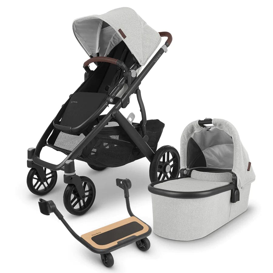 Vista V2 Stroller with Piggyback Board - Lightweight, Compact & Adjustable Baby Stroller for Travel & Everyday Use - Perfect for Parents on the Go