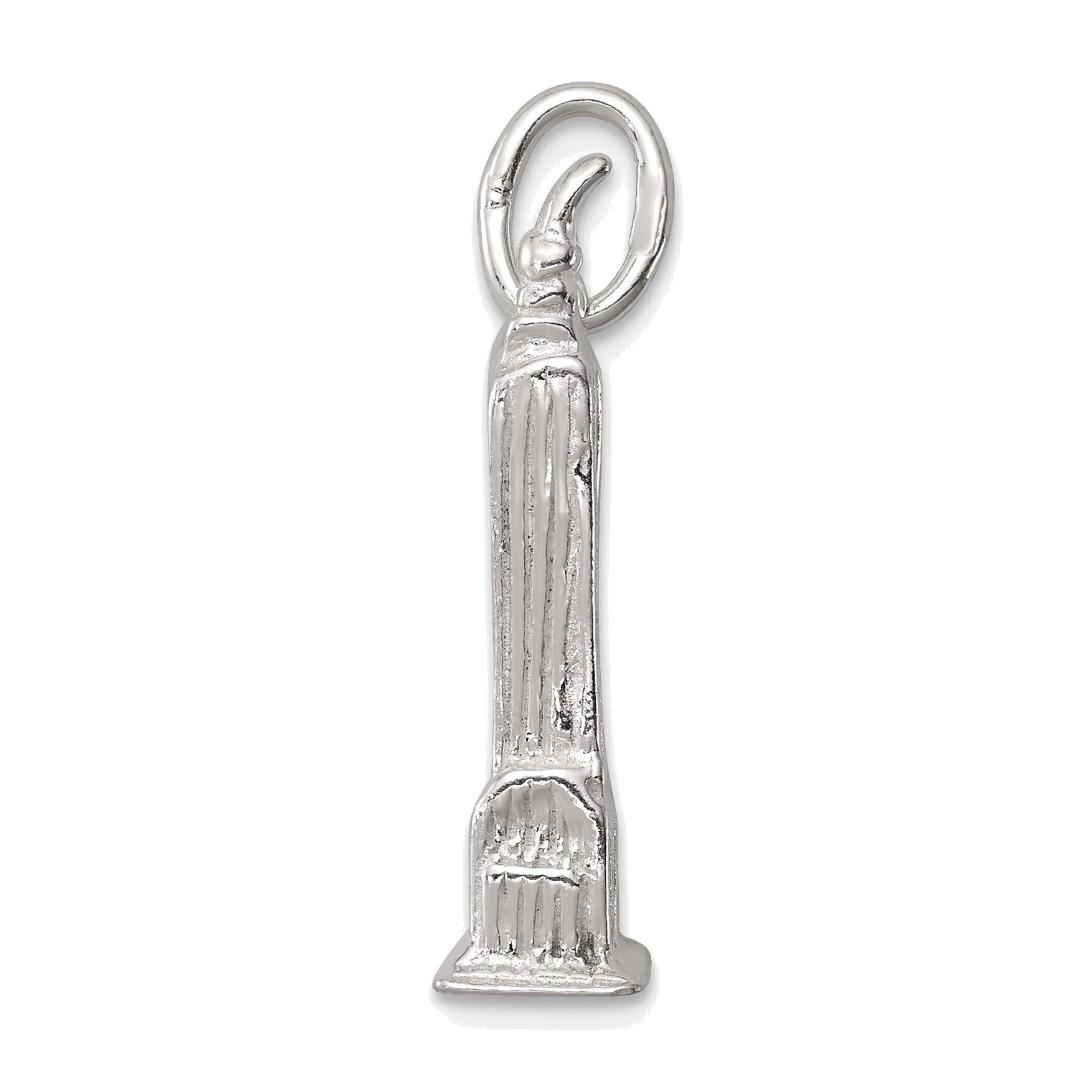 Bonyak Sterling Silver Empire State Building Charm Pendant - Elegant NYC Skyline Jewelry for Women, Gift for Travel Lovers & New York Souvenir