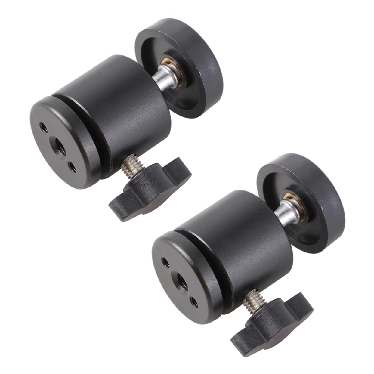 Veemoon 2 Pack 360° Rotating Mini Ball Head Tripod Mount with 1/4