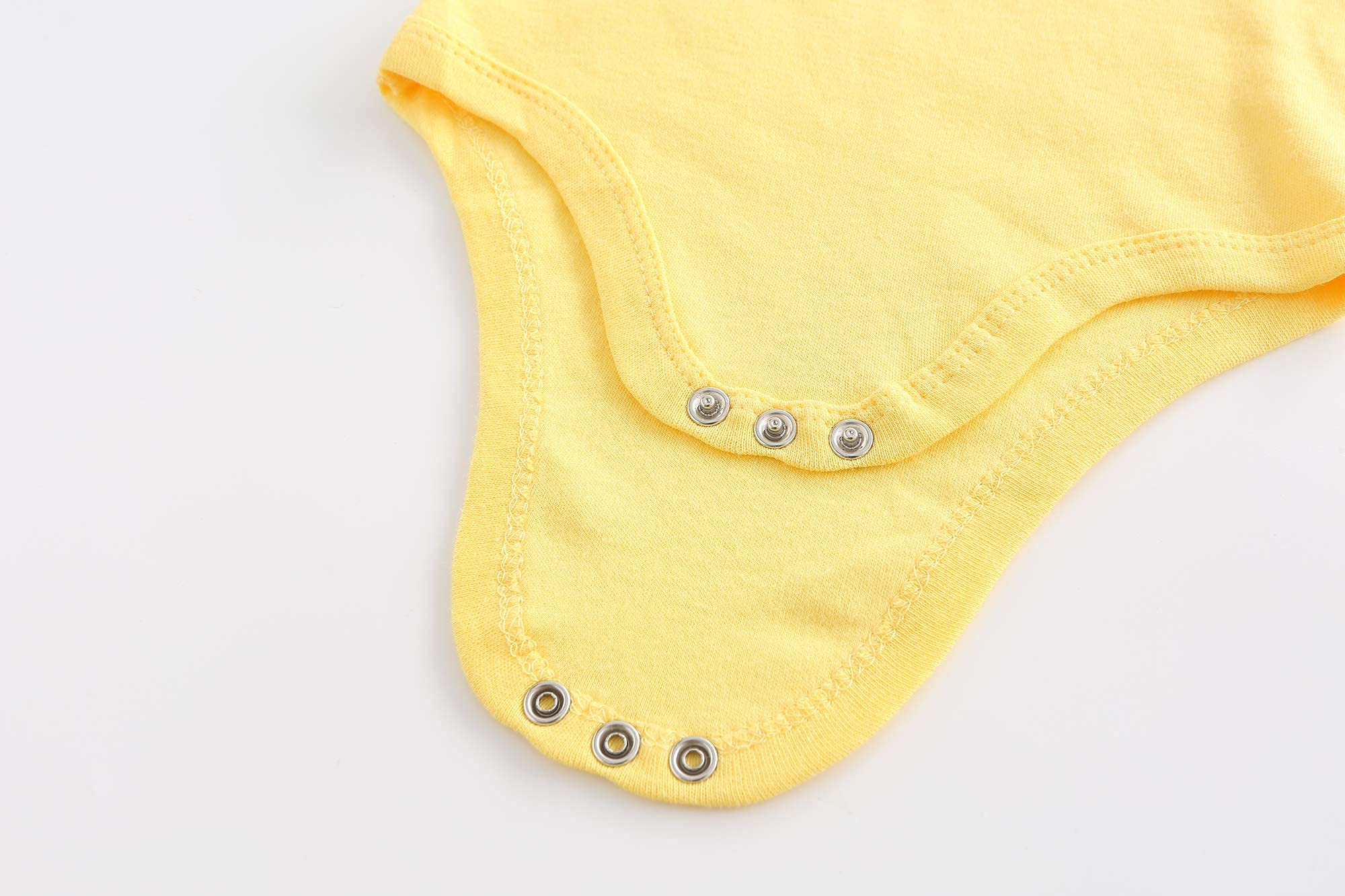 Newborn Baby Clothes Set - Cute Short Sleeve Bodysuits & Pants for Boys & Girls - Soft Cotton Layette Gift Set - Perfect for Hospital, Photo Shoots & Daily Wear