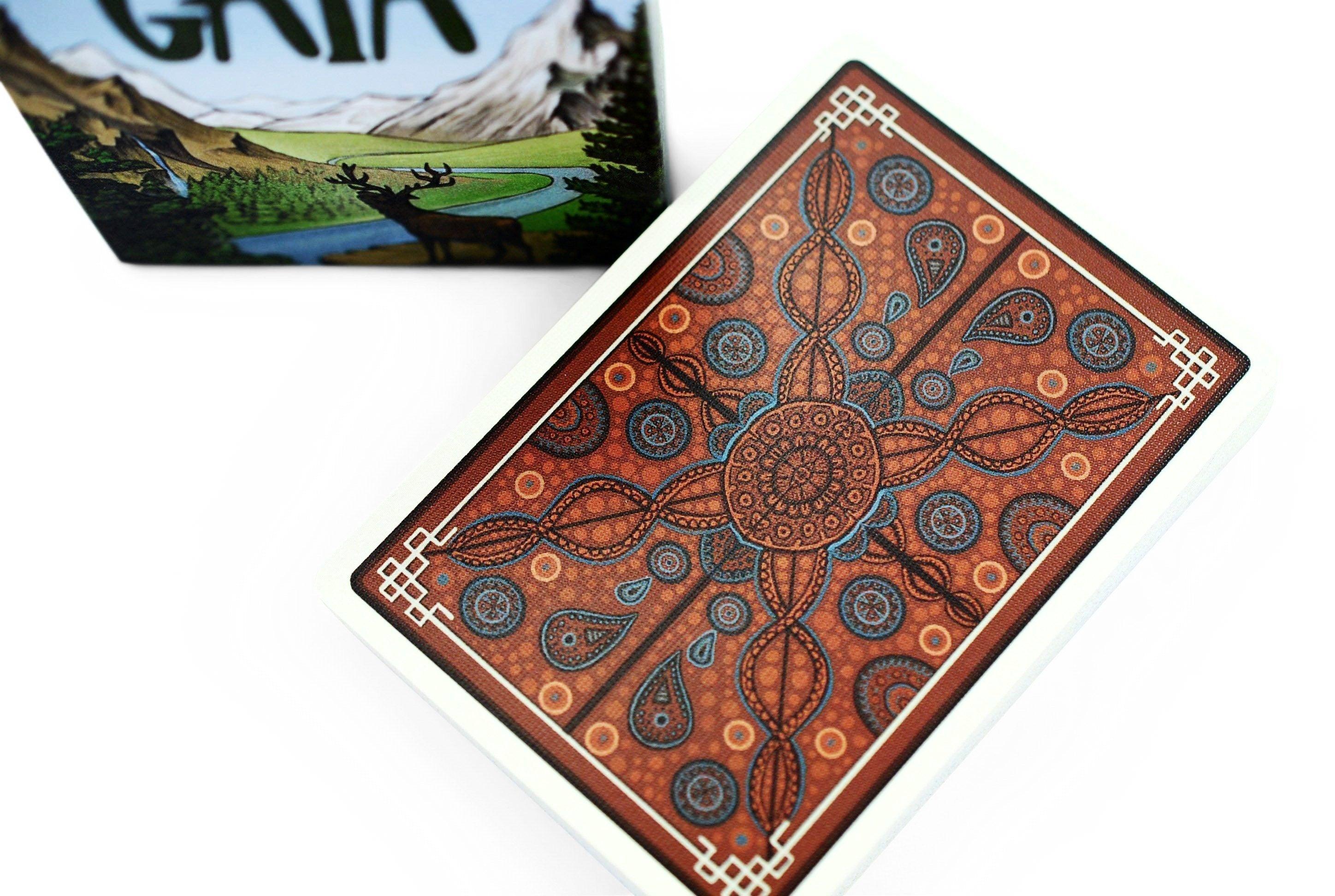 Premium GAIA Playing Cards - Elegant Design for Poker, Magic Tricks & Card Games | Perfect for Parties, Family Gatherings & Casino Nights