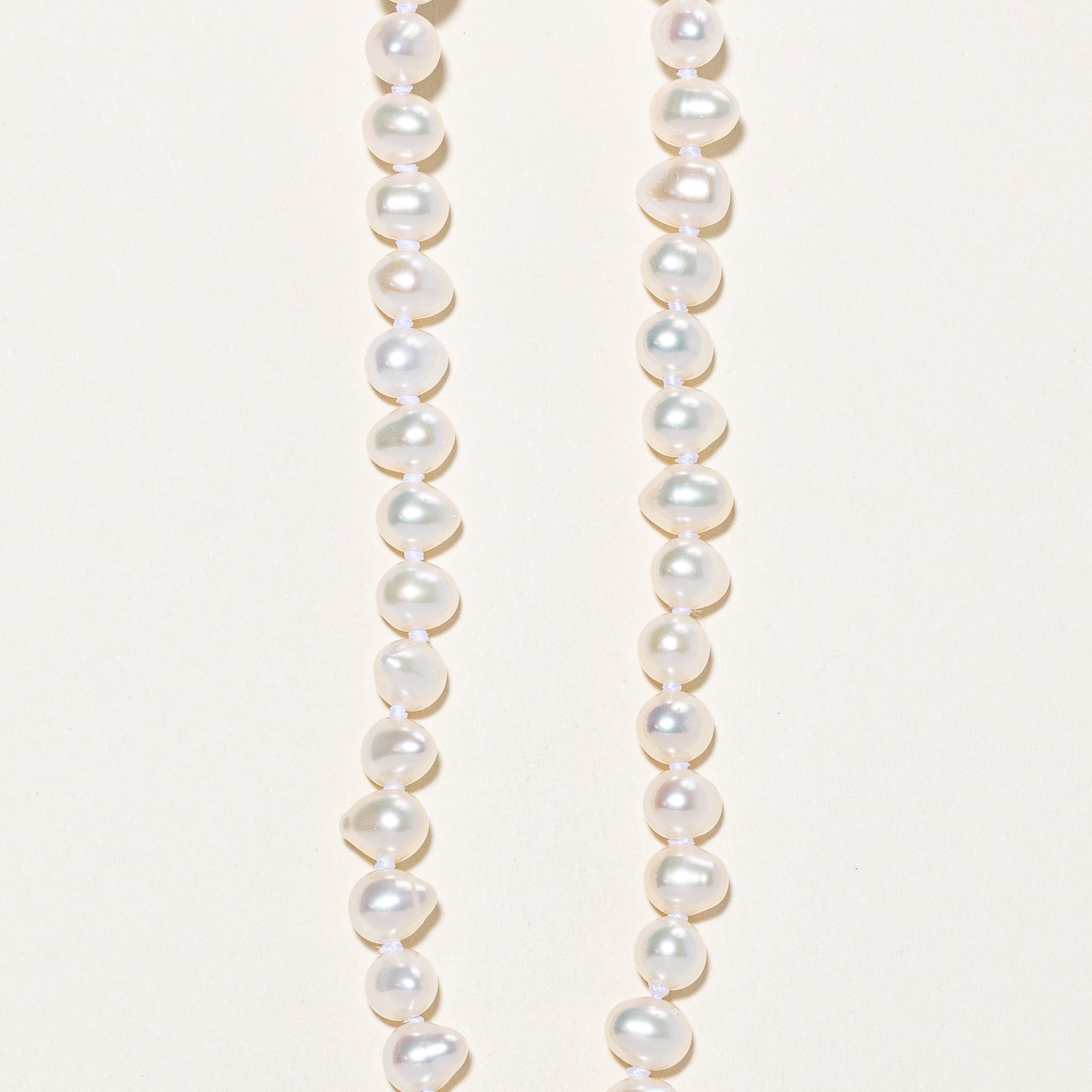 100 Ways Panache Pearl Necklace - 18 Inch Elegant Adjustable Pearl Strand for Women | Perfect for Weddings, Parties & Special Occasions