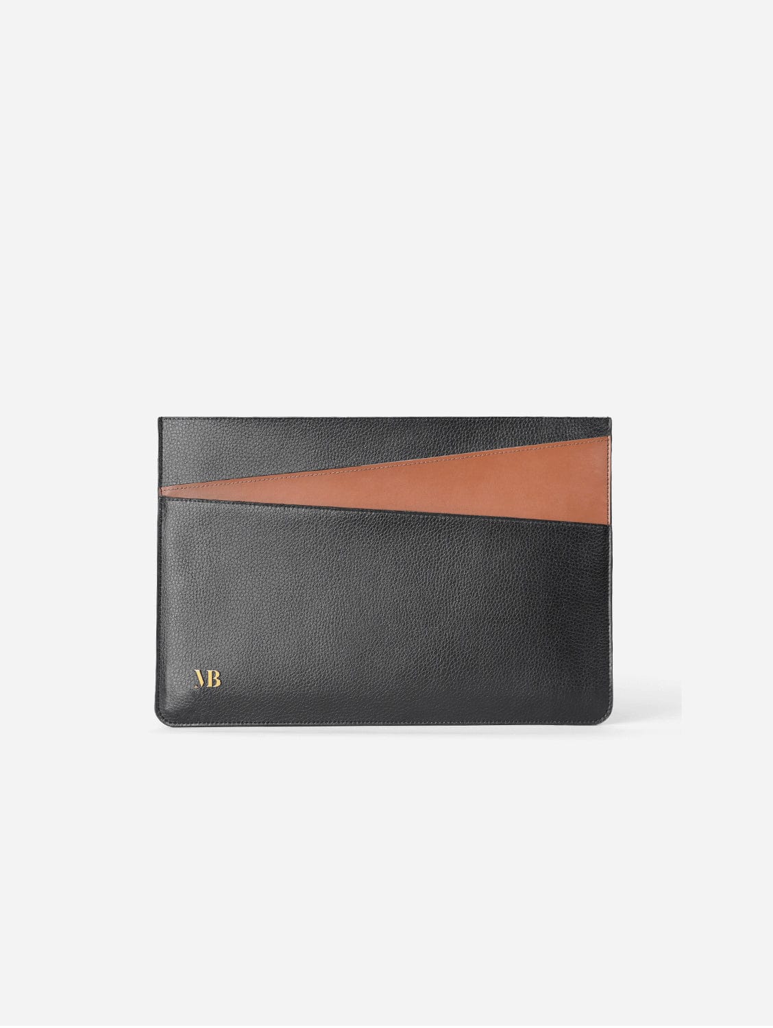 Jett MIRUM® Vegan Leather Laptop Sleeve 13-15 Inch | Eco-Friendly Laptop Case for MacBook Air/Pro | Multiple Colors (Black, Brown, Navy) - Perfect for Work, Travel & School Accessories