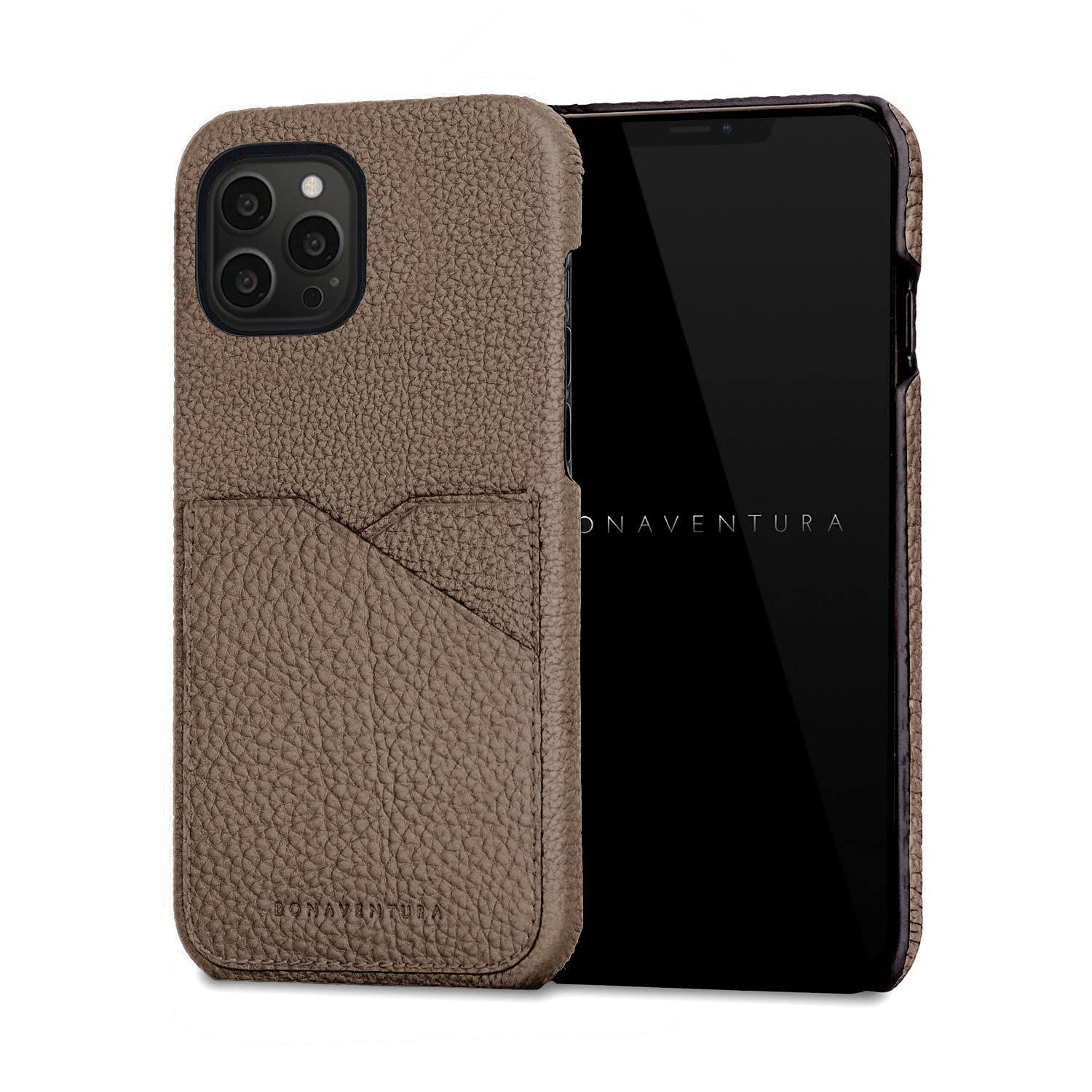 BONAVENTURA Premium Shockproof iPhone 13 Pro Max Case - Slim Protective Cover with Anti-Scratch & Anti-Fingerprint Design (Etoupe) | Perfect for Daily Use, Travel & Outdoor Activities