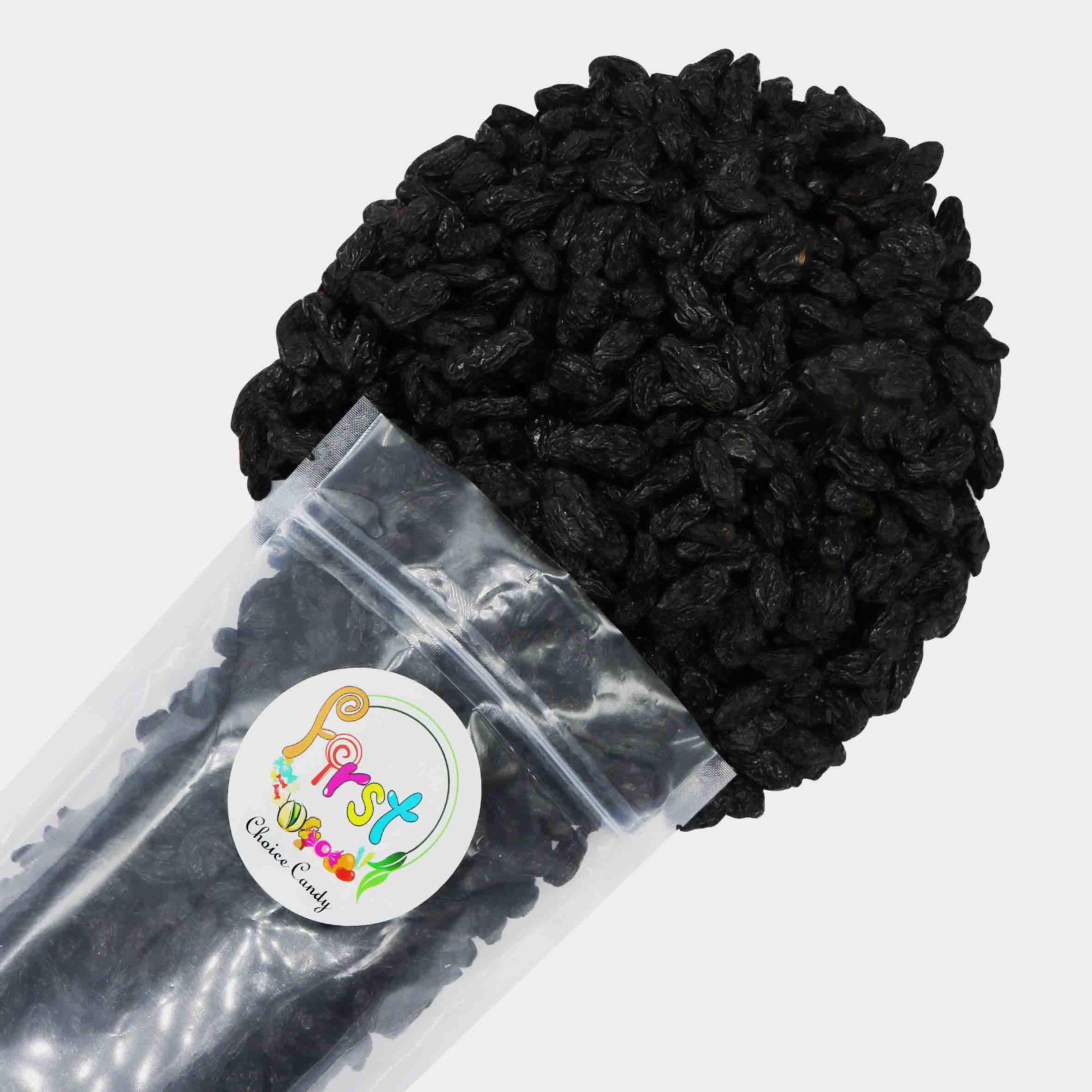 FirstChoiceCandy Jumbo Seedless Raisins - 2 Pound Bulk Black Raisins for Healthy Snacking, Baking & Trail Mix | Natural Sweetener for Oatmeal, Yogurt & Salads
