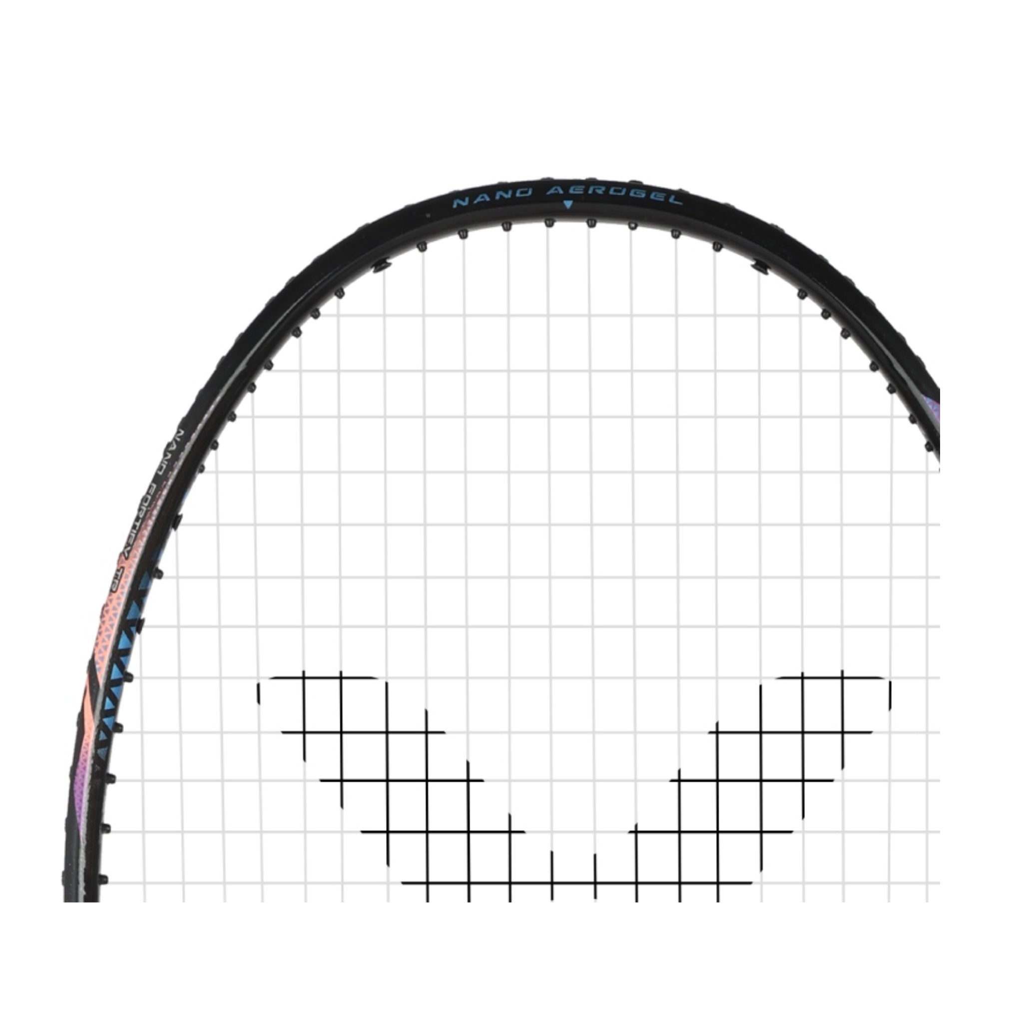 Victor DriveX 12 Unstrung Badminton Racket - Lightweight Carbon Fiber Badminton Racquet for Adults & Teens [Orange] - Perfect for Training, Competition & Recreational Play