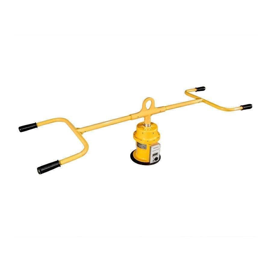 Aardwolf Mono 145 Mechanical Vacuum Lifter with Ergonomic Handle - Heavy Duty Material Handling for Glass, Stone & Metal in Construction & Manufacturing