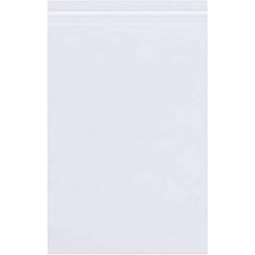 4 x 24 Inch 4 Mil Reclosable Poly Bags - Resealable Plastic Storage Bags for Food, Crafts, Jewelry & Small Parts Organization | Pack of 4