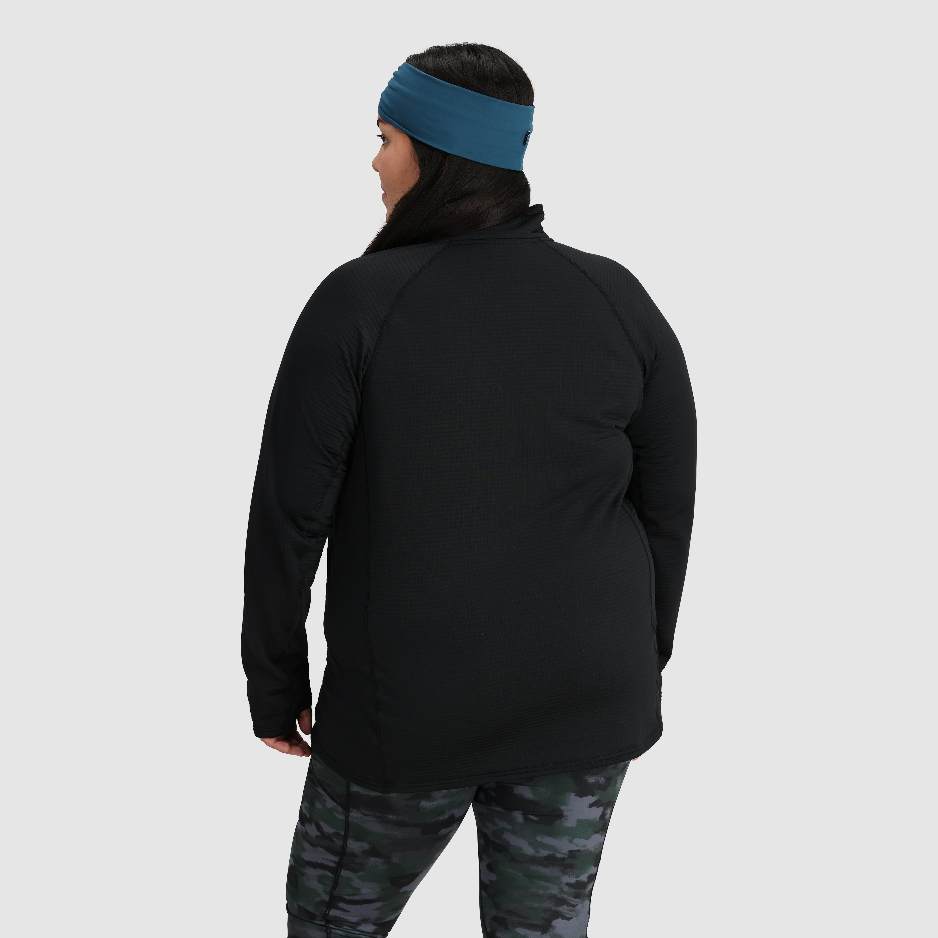 Women's Vigor Grid Fleece Half Zip Pullover - Soft & Warm Winter Layering for Outdoor Activities & Casual Wear