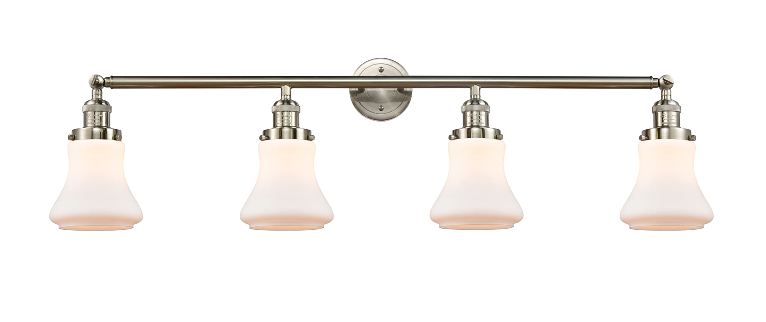 Franklin Restoration Collection 215-SN-G191 4-Light Bathroom Vanity with Mirror - Perfect for Modern Bathroom Renovation and Home Decor