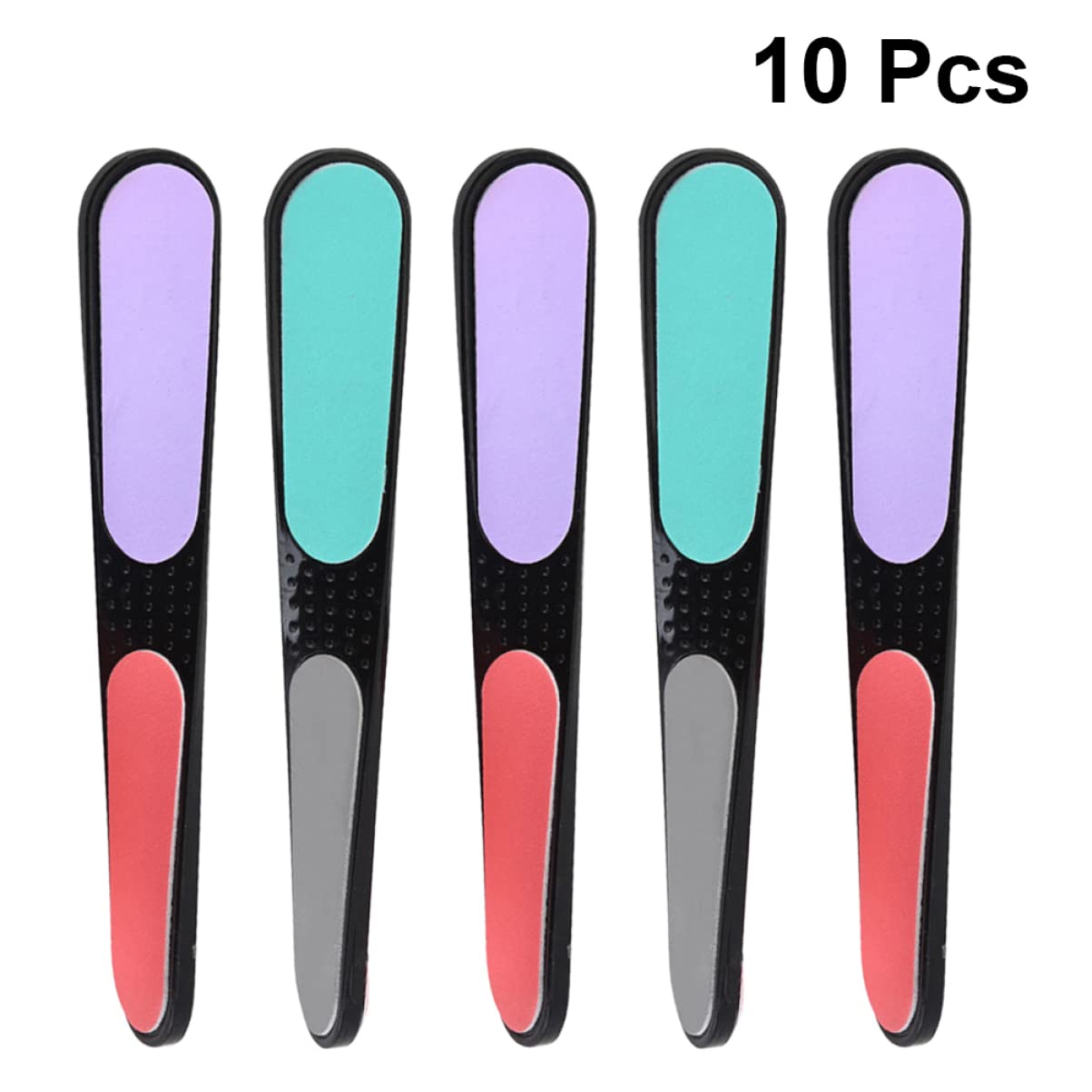 Beaupretty 20 Pcs Double Sided Nail File & Buffer Kit - 4 Sided Nail Buffing Files for Manicure & Pedicure, Professional Nail Care Tools for Salon & Home Use