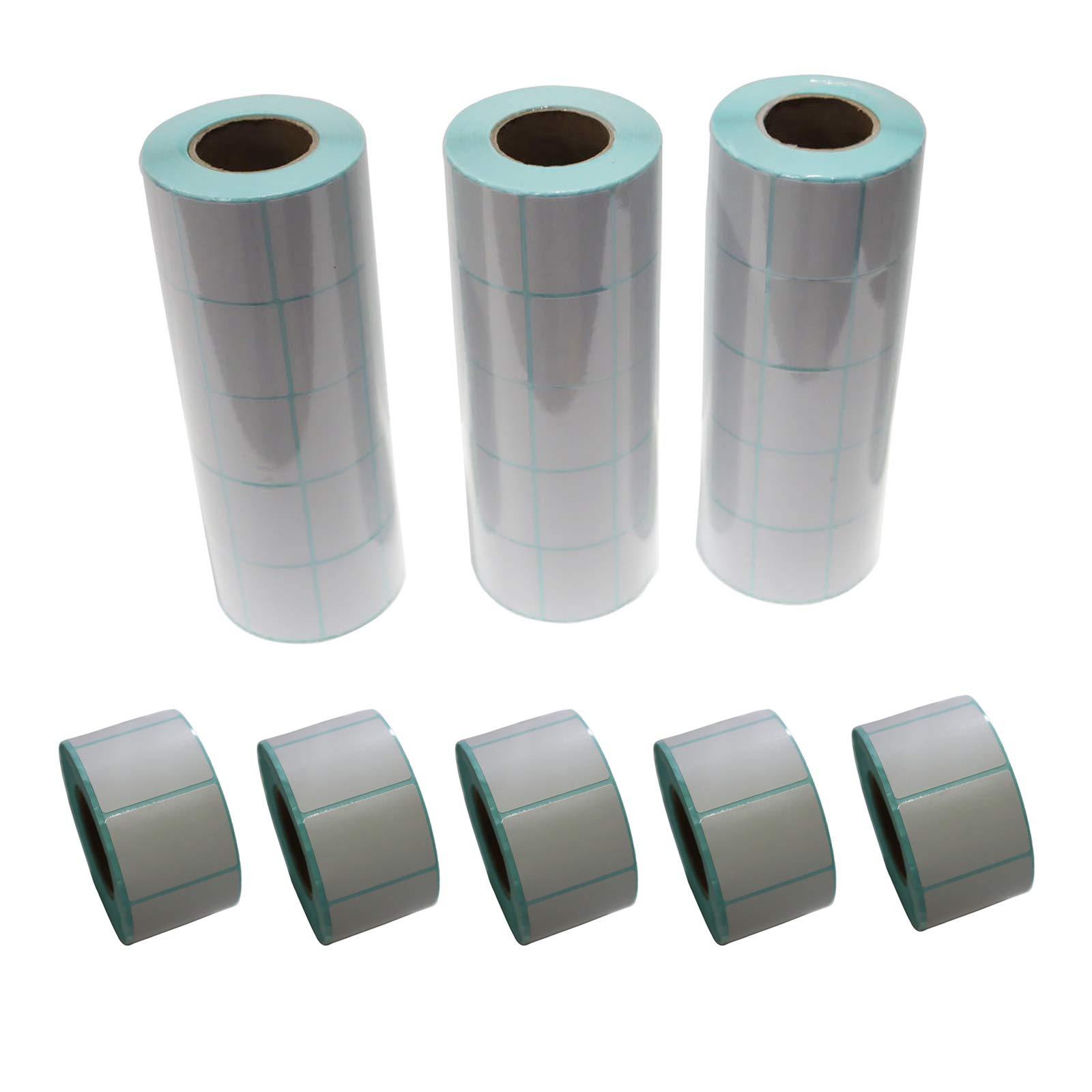 INTBUYING 20-Roll Thermal Price Labels (1.57x1.18in/40x30mm) - 800 Sheets per Roll, 16000 Total - Compatible with Price Computing Scales & Thermal Printers - Perfect for Retail Pricing, Inventory Management & Barcode Labeling
