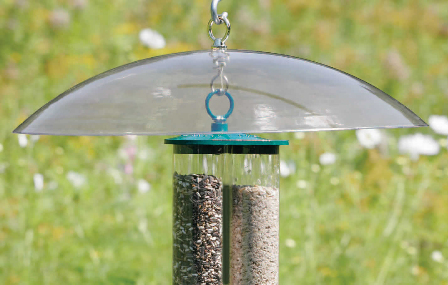 20 Pack Clear Squirrel Baffles - Bird Feeder Protector, Squirrel Proof Guard for Outdoor Bird Feeders - Perfect for Backyard, Garden, and Patio Use