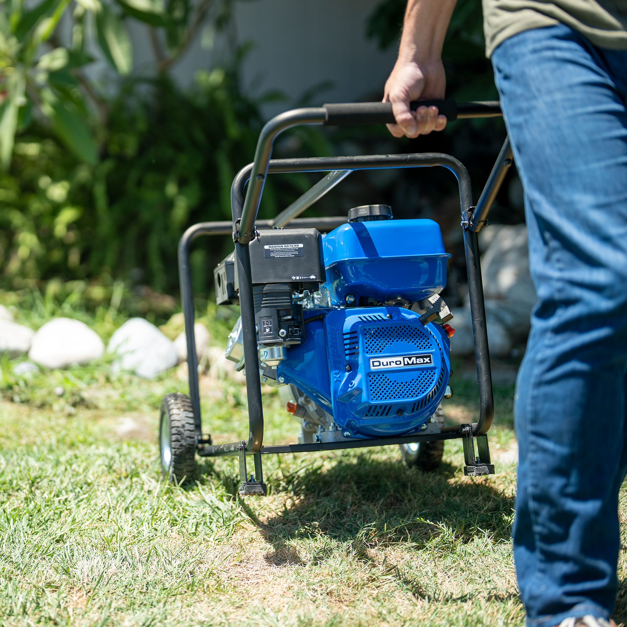 439cc Horizontal Dual Fuel Engine with Recoil & Electric Start - Perfect for Generators, Pressure Washers, and Small Machinery