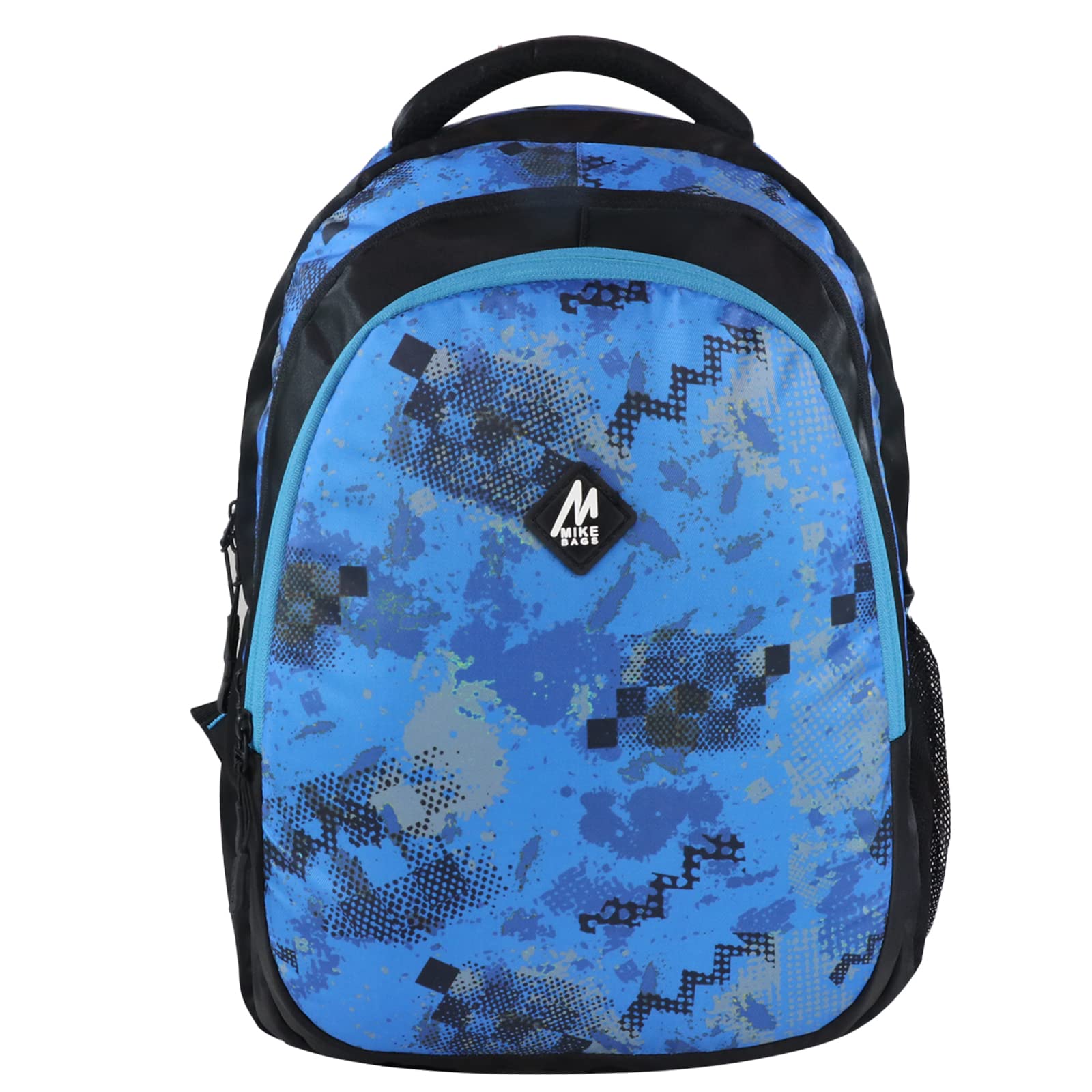 **MIKE BAGS 17L Trio School Backpack for Boys & Kids - Blue | Toddler & Kindergarten Bookbag for Primary School | Lightweight, Durable & Spacious for Books, Lunch & Supplies**    *(Use Case: Perfect for school, daycare, travel, or daily adventures – holds books, snacks, and essentials comfortably!)*