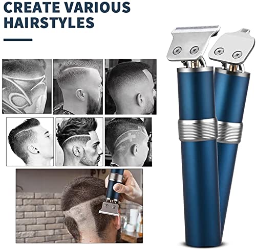 Professional Painless Ear & Nose Hair Trimmer for Men and Women - Battery Operated Eyebrow & Facial Hair Clipper with IPX7 Waterproof & Dual Edge Blades - Perfect for Travel, Home Use, and Personal Grooming