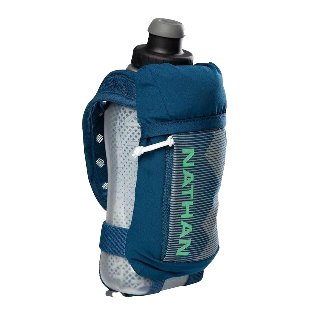 Nathan Quicksqueeze 12oz Insulated Handheld Water Bottle - Lightweight & Leakproof for Running, Hiking, Cycling & Outdoor Sports